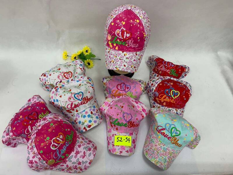 Czapka dziewcięca Roz Standard, Mix kolor Paczka 12 szt